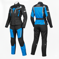 Womens Azure-Strike Textile Motorcycle Suit - Zees Moto