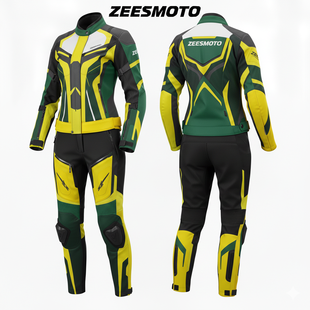 Womens Mantis-Strike Textile Motorcycle Suit - Zees Moto