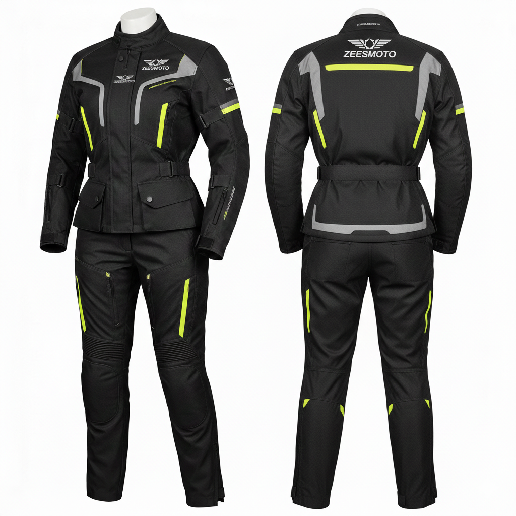 Womens Stealth-Viper Textile Motorcycle Suit - Zees Moto