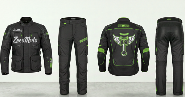 ZEESMOTO Aero-Piston GT Adventure Textile Motorcycle Suit - CE Armored