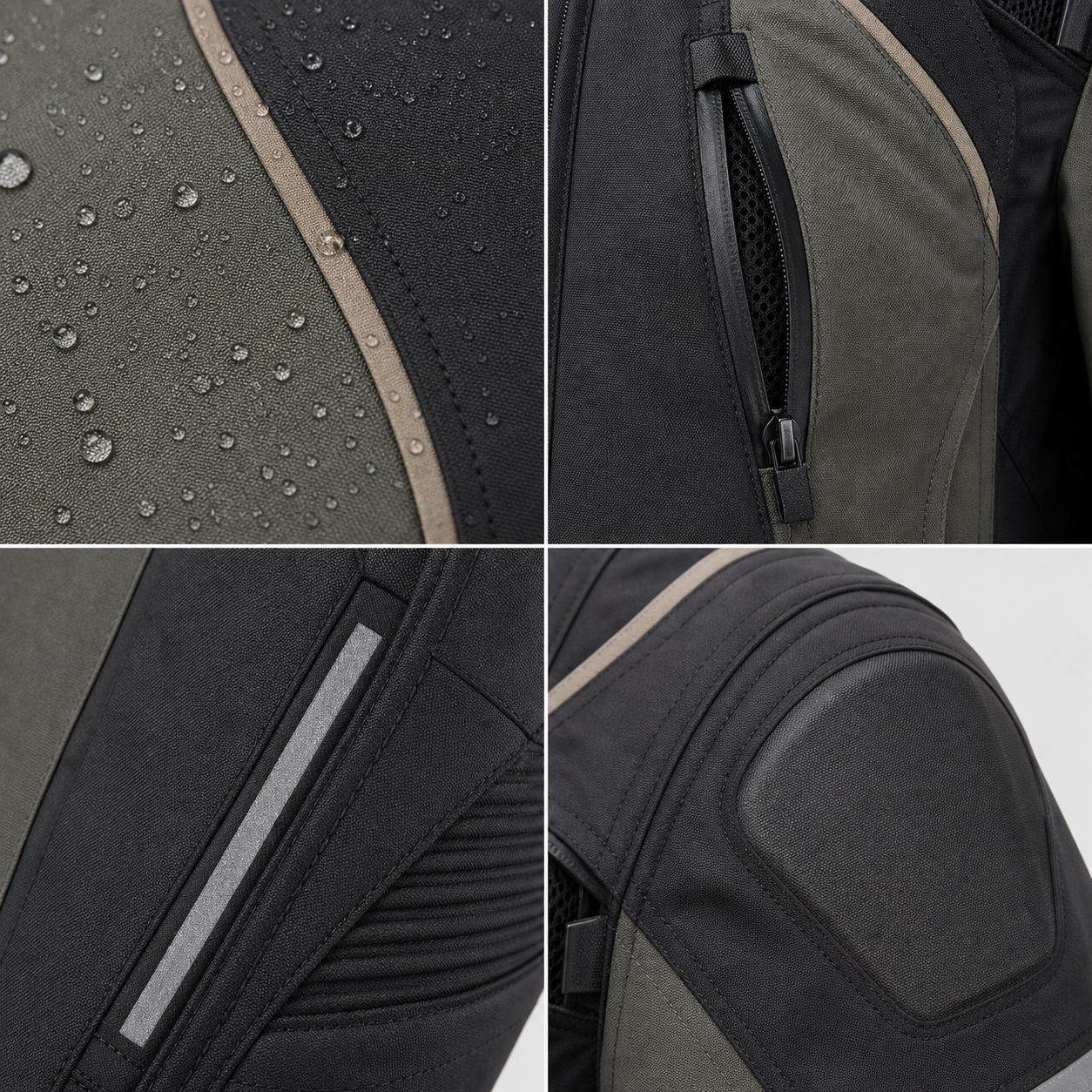 Aegis Horizon All-Season Motorcycle Jacket detail
