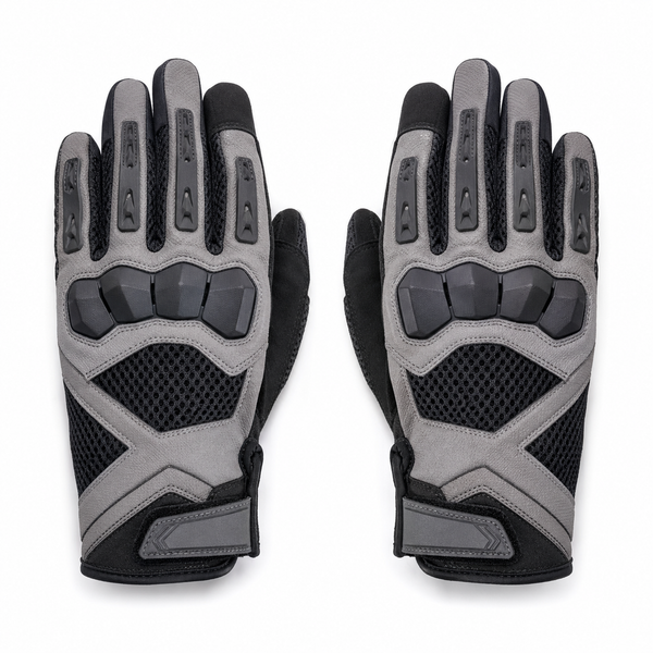 AeroFlow Touchscreen Mesh Motorcycle Gloves