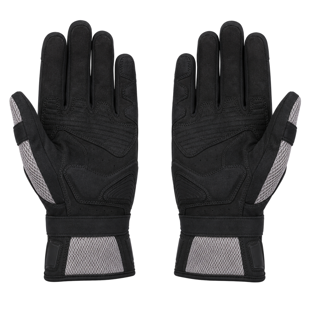 AeroVault Structured-Vent Mesh Gloves palm-side construction view