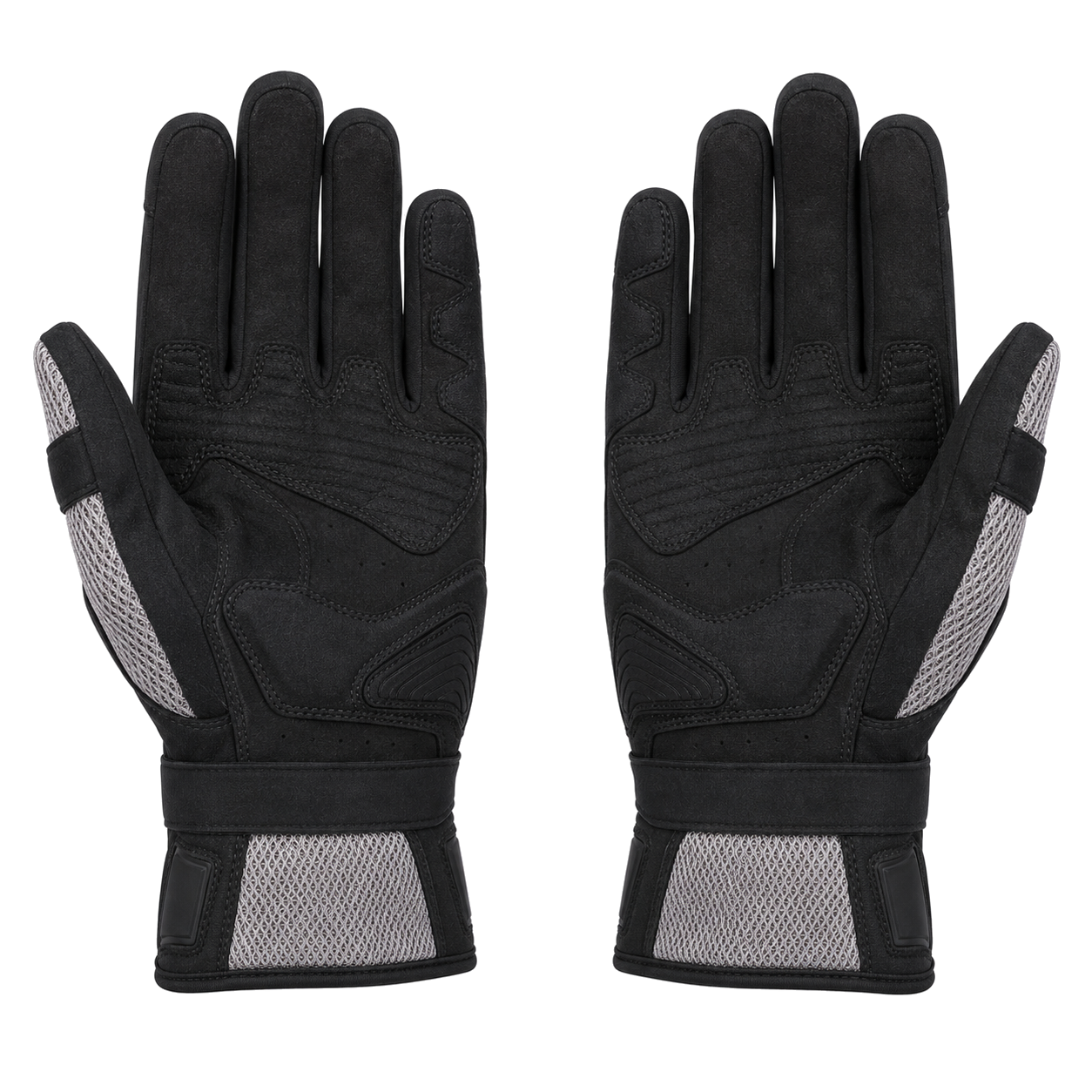 AeroVault Structured-Vent Mesh Gloves palm-side construction view