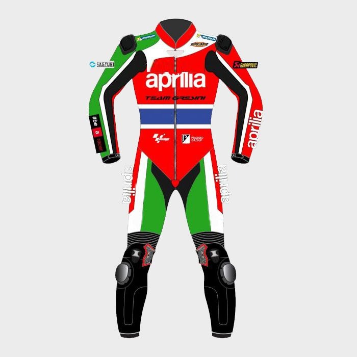 Aprilia Aleix Espargaro MotoGP 2017 Motorcycle Racing Suit - ZEES MOTO