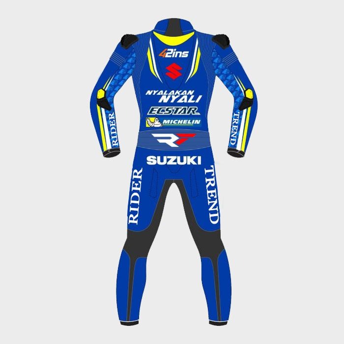 Suzuki Alex Rins MotoGP 2018 Motorcycle Suit - ZEES MOTO