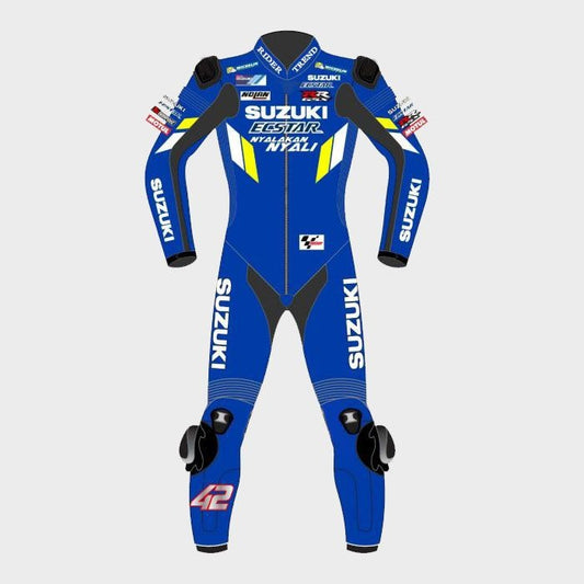 Suzuki Alex Rins MotoGP 2019 Motorcycle Suit - ZEES MOTO