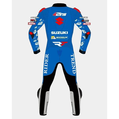 Suzuki Alex Rins MotoGP 2021 Motorcycle Suit - ZEES MOTO