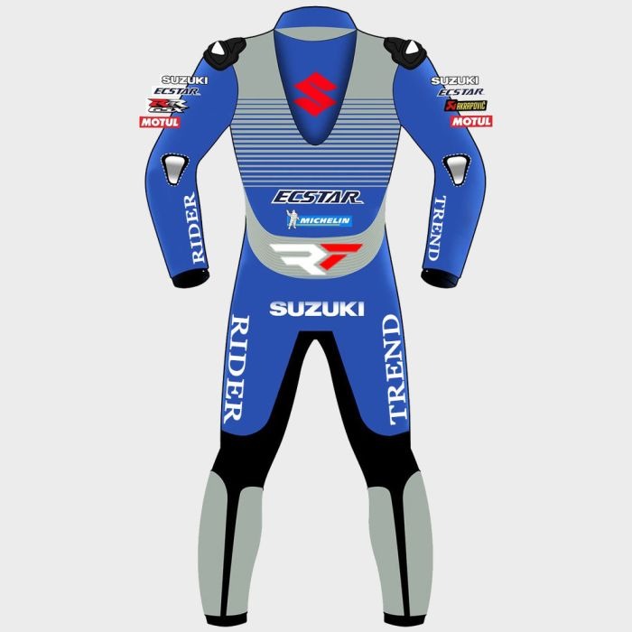 Suzuki Alex Rins 2020 Motorcycle Racing Suit - ZEES MOTO