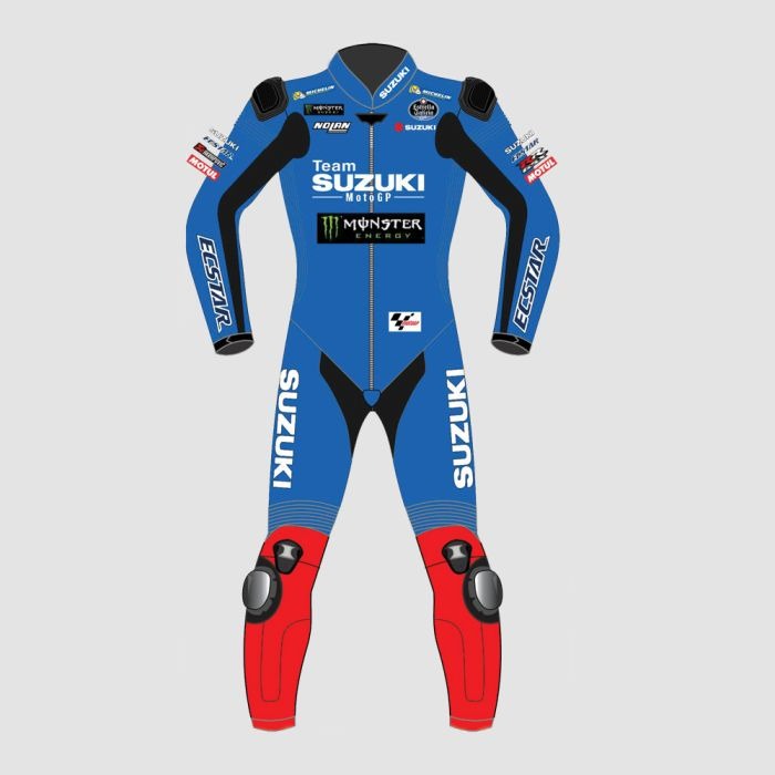 Suzuki Alex Rins MotoGP 2022 Motorcycle Suit - ZEES MOTO