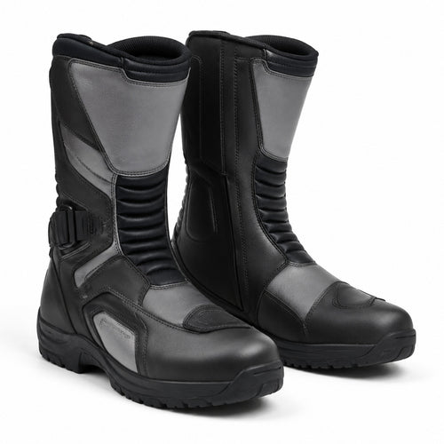 AlpineRoute touring motorcycle boots three-quarter product view