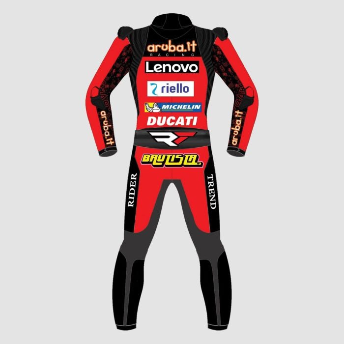 Ducati Alvaro Bautista WSBK 2022 Motorcycle Racing Suit - ZEES MOTO