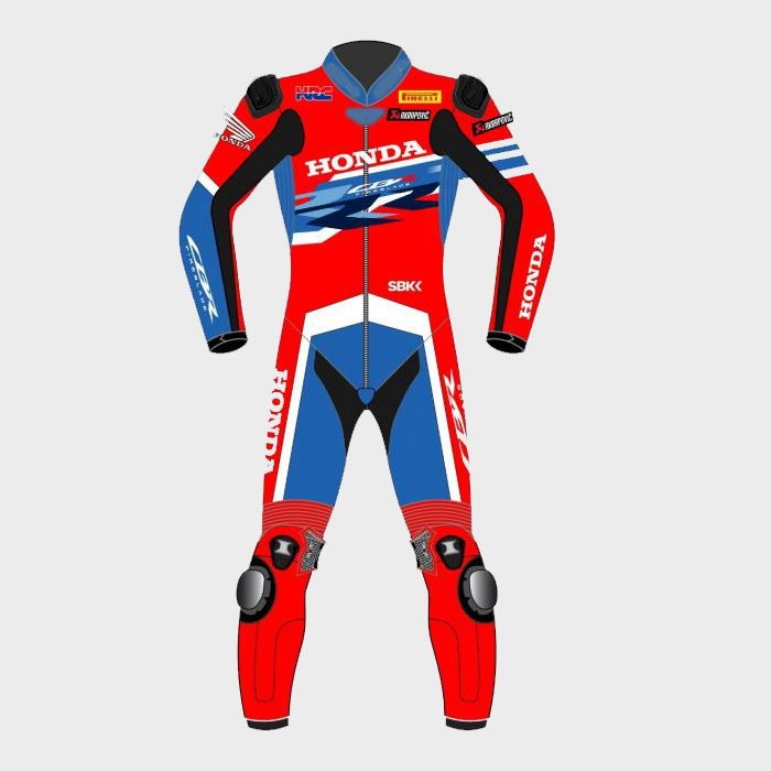 Honda CBR Alvaro Bautista WSBK 2020 Motorcycle Suit - ZEES MOTO