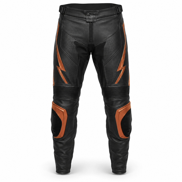 AmberStrike Leather Motorcycle Racing Pants