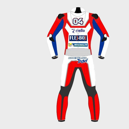 Ducati Andrea Dovizioso Moto GP 2017 Motorcycle Racing Suit - ZEES MOTO