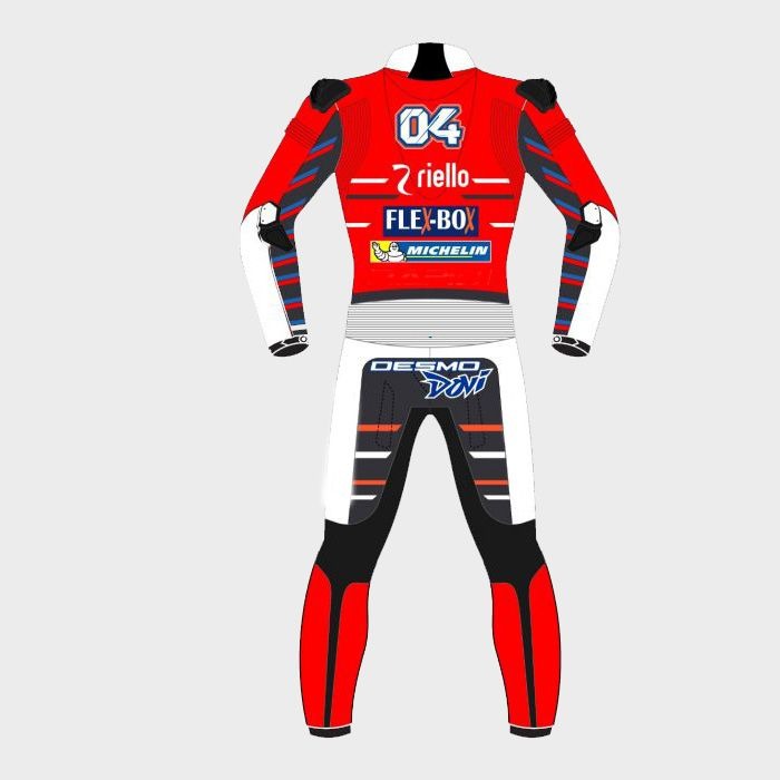 Ducati Andrea Dovizioso Moto GP 2018 Motorcycle Racing Suit - ZEES MOTO
