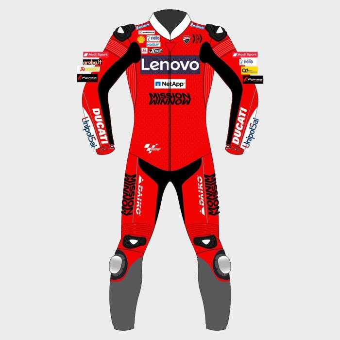 Ducati Andrea Dovizioso Moto GP 2020 Motorcycle Suit - ZEES MOTO