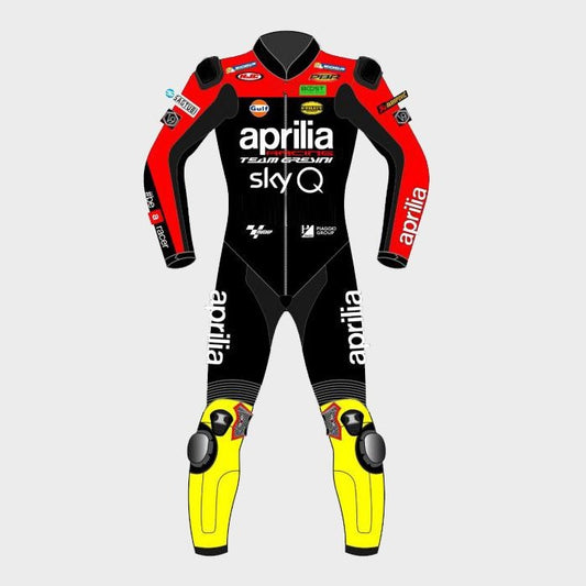 Aprilia Andrea Iannone Moto GP 2019 Motorcycle Racing Suit - ZEES MOTO