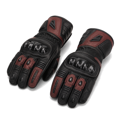 Apex Roadguard Leather Motorcycle Gloves