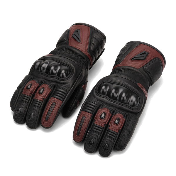 Apex Roadguard Leather Motorcycle Gloves