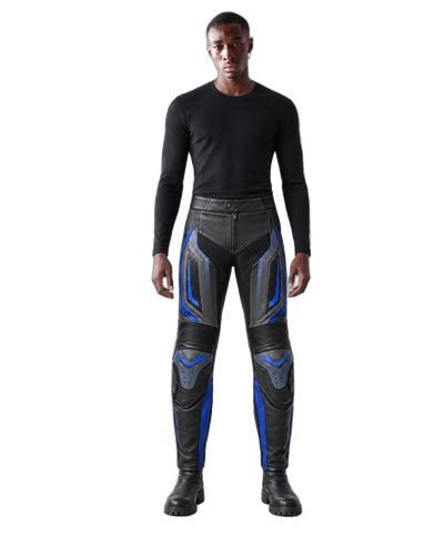 ApexGrid Leather Motorcycle Racing Pants