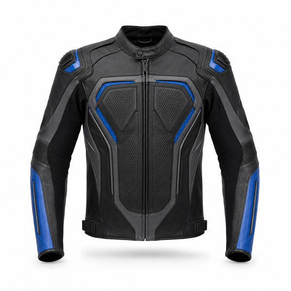 ApexGrid R Leather Motorcycle Racing Jacket