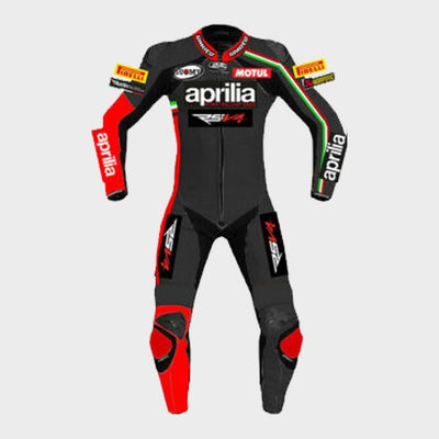 Aprilia Moto Italia Motorcycle Racing Suit - ZEES MOTO