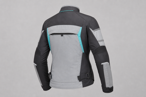 Aurora Passage Women's All-Season Motorcycle Jacket rear