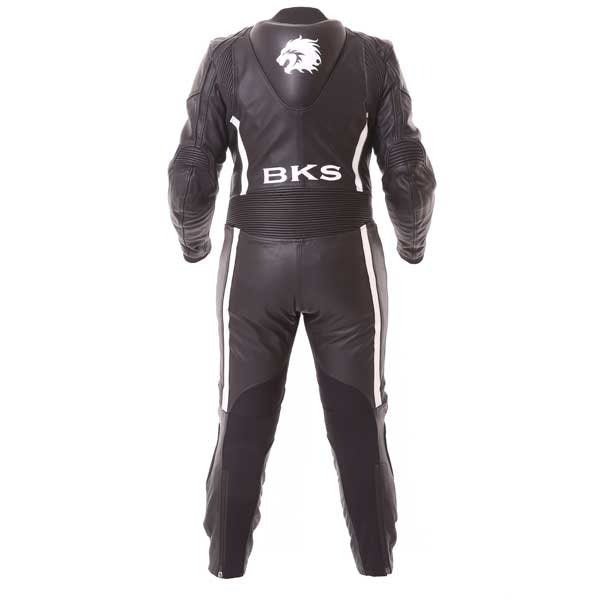 BKS Dakota Womens Black White Motorcycle Racing Suit - ZEES MOTO