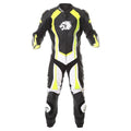 BKS Performance Black Yellow White Motorcycle Suit - ZEES MOTO