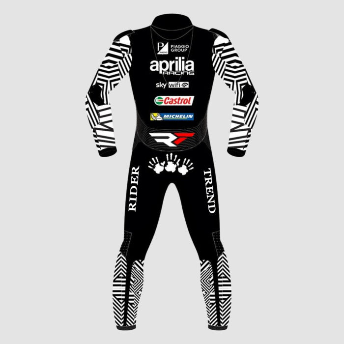 Aprilia Aleix Espargaro Black Motorcycle Racing Suit - ZEES MOTO