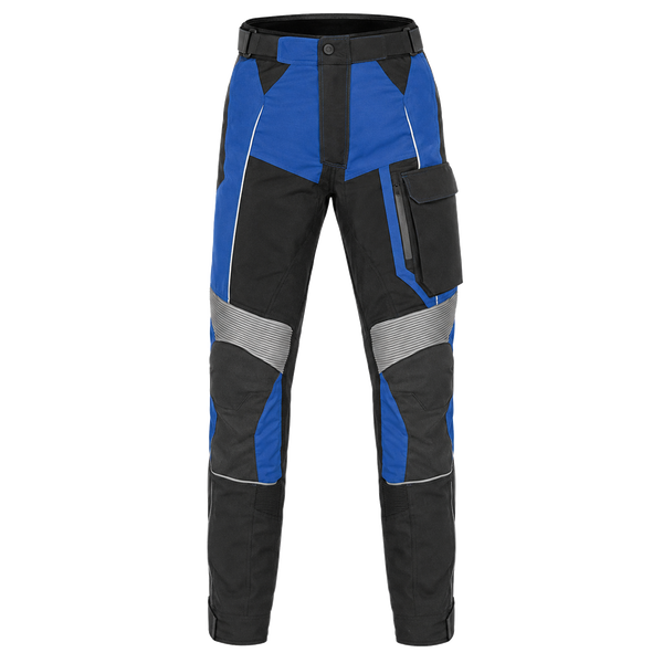 BlueRidge Cobalt Black Waterproof Textile Motorcycle Pants