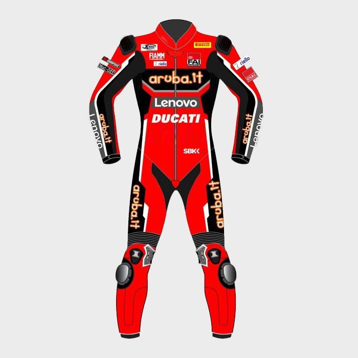 Ducati Chaz Davie WSBK 2020 Motorcycle Racing Suit - ZEES MOTO