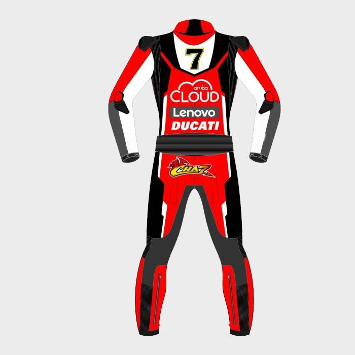 Ducati Chaz Davie WSBK 2020 Motorcycle Racing Suit - ZEES MOTO