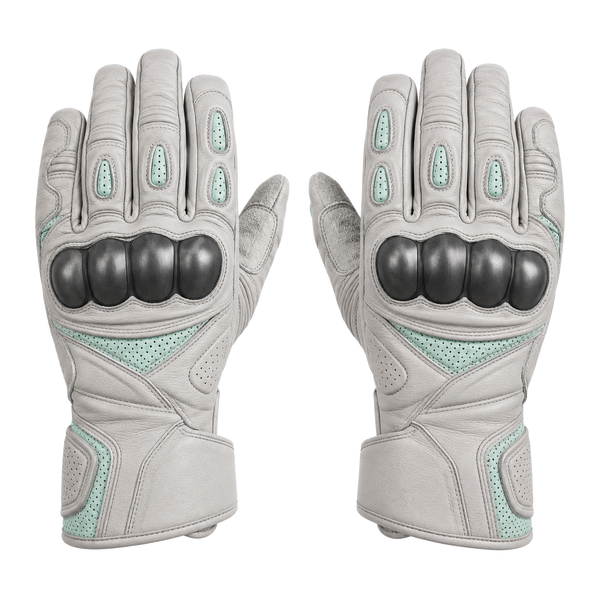 CloudMint Gray Mint Street Motorcycle Gloves