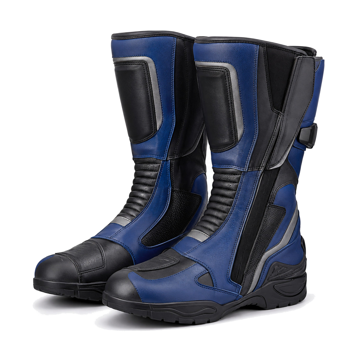 CobaltJourney touring motorcycle boots three-quarter product view
