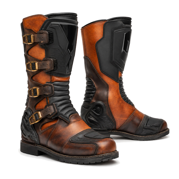 Copper Ignition Heritage Racing Motorcycle Boots