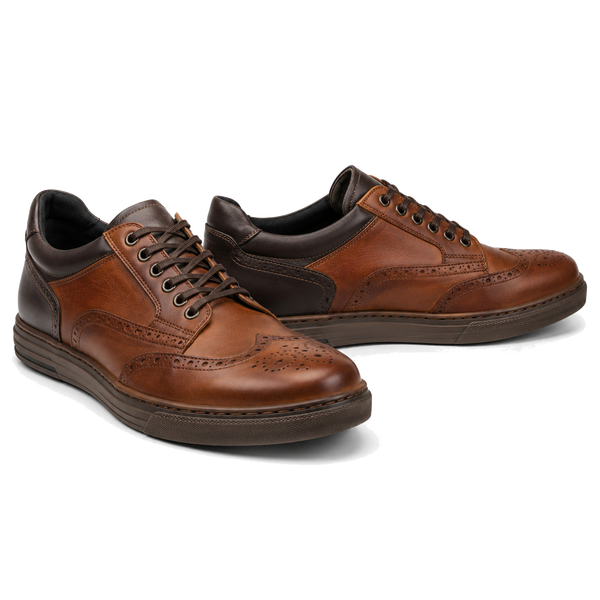 Copper Lane Brown Heritage Motorcycle Riding Shoes
