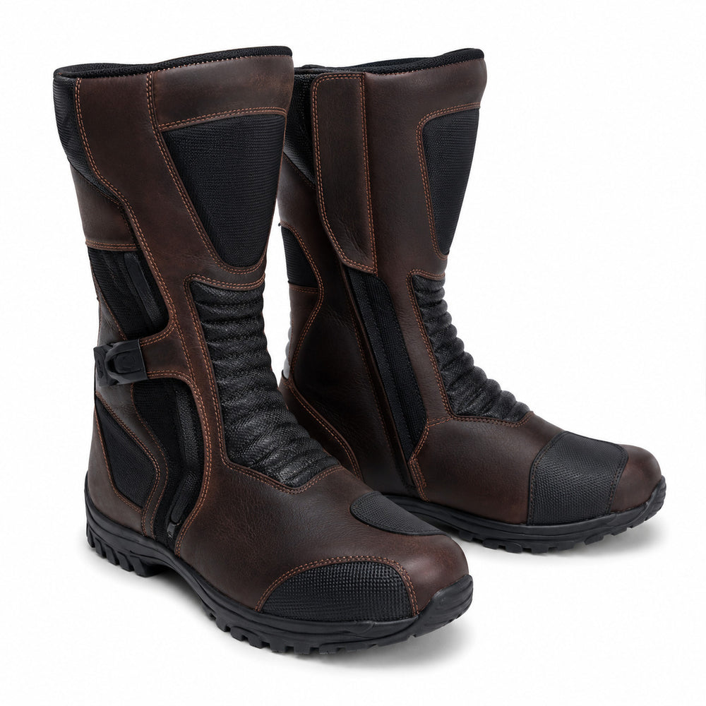 CopperPass touring motorcycle boots three-quarter product view