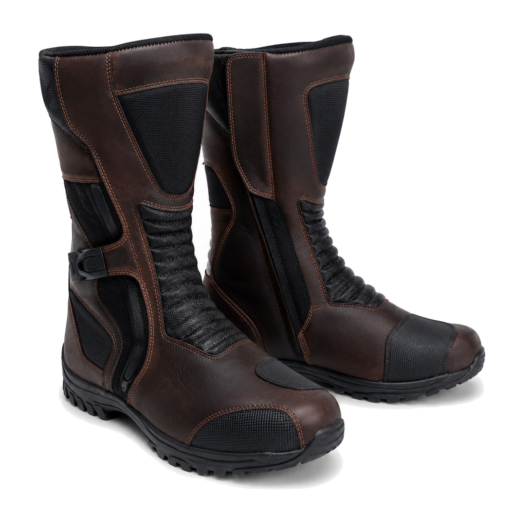 CopperPass touring motorcycle boots three-quarter product view
