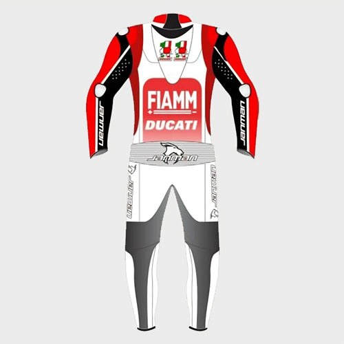 Ducati Fiamm Motorcycle Racing Suit - ZEES MOTO