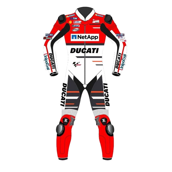 Ducati Andrea Dovizioso Moto GP 2018 Motorcycle Racing Suit