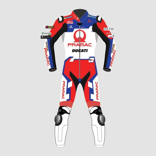 Ducati Jorge Martin MotoGP 2022 Motorcycle Racing Suit - ZEES MOTO