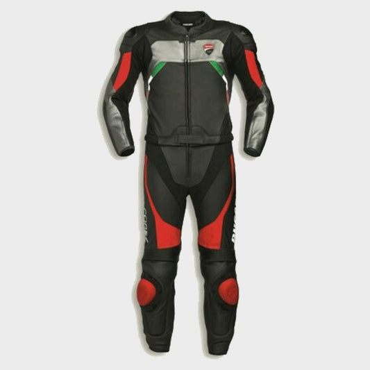 Ducati Black Motorcycle Racing Suit - ZEES MOTO