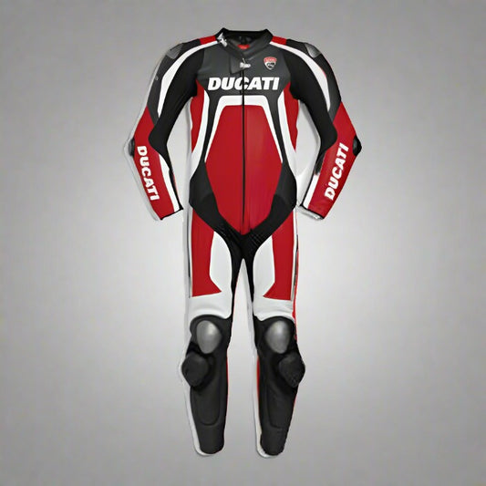 Ducati Corse New MotoGP Motorcycle Racing Suit - ZEES MOTO