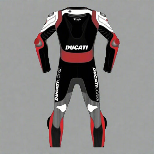 Ducati Corse Exclusive Motorcycle Racing Suit - ZEES MOTO