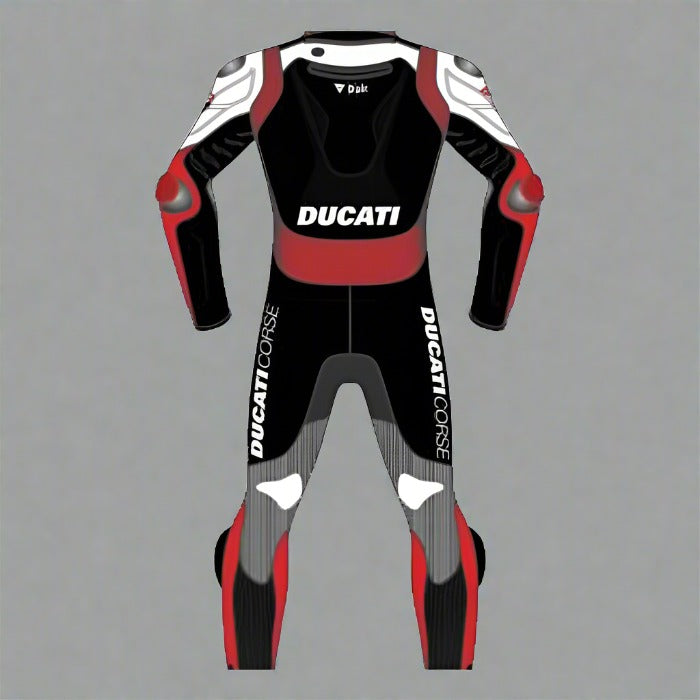 Ducati Corse Exclusive Motorcycle Racing Suit - ZEES MOTO