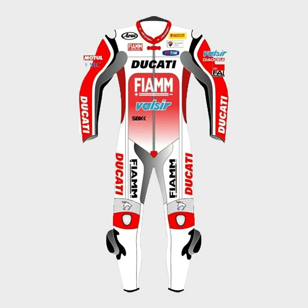 Ducati Fiamm Motorcycle Racing Suit