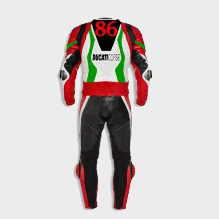 Ducati Corse 86 Motorcycle Racing Suit - ZEES MOTO