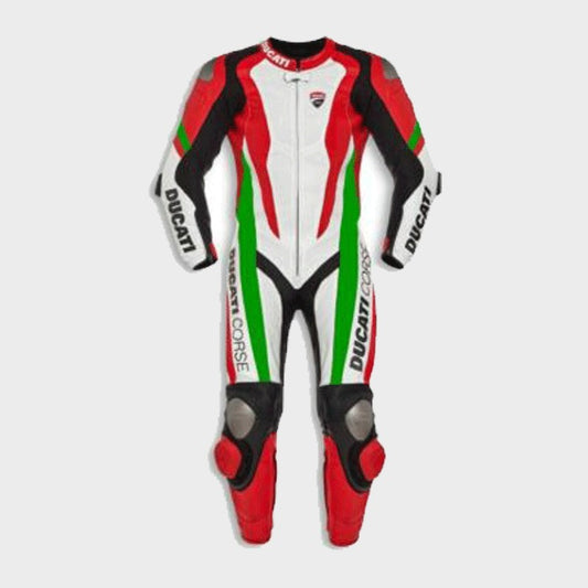Ducati Corse 86 Motorcycle Racing Suit - ZEES MOTO